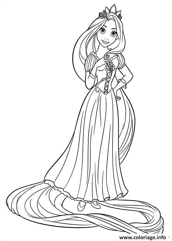 Princesse Raiponce Coloriage A Imprimer Coloriage Secret De Raiponce Princesse Disney Dessin
