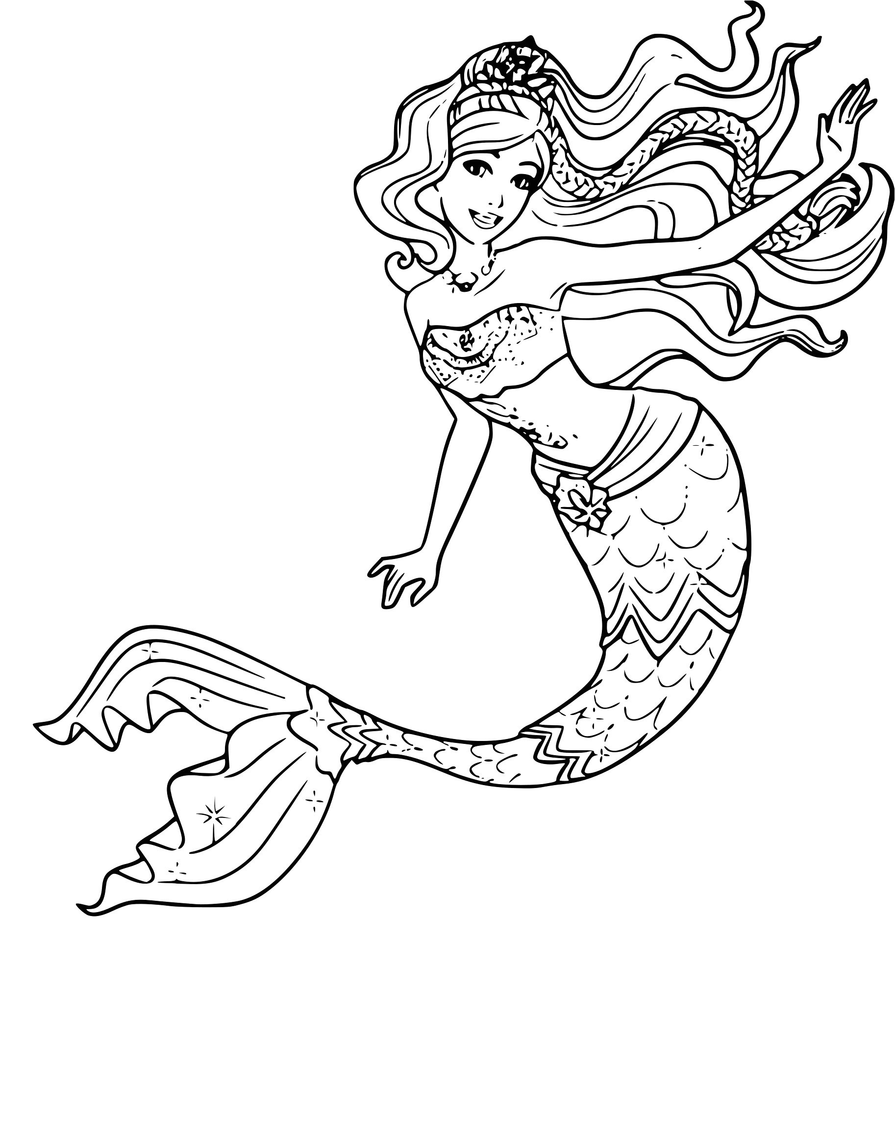 Raiponce Coloriage En Ligne Coloriage De Raiponce Génial Coloriage Sirenes A Imprimer