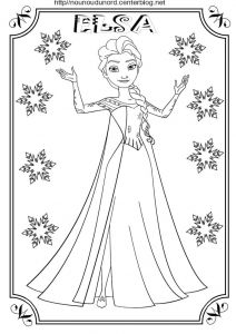 Reine De Neige Coloriage Coloriage Reine Des Neiges