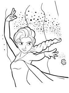 Reine De Neige Coloriage Frais Modele Coloriage Reine Des Neiges