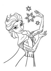 Reine De Neige Coloriage La Reine Des Neiges Disney 6 Coloriage La Reine Des