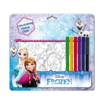 Reine Des Neiges Coloriage Elsa Frozen La Reine Des Neiges Trousse Plate   Colorier 5