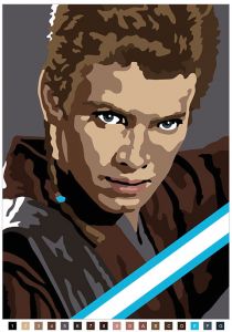 Rey Star Wars Vii Les ateliers Star Wars Coloriages Mysteres Star Wars Colo Mystere On Behance