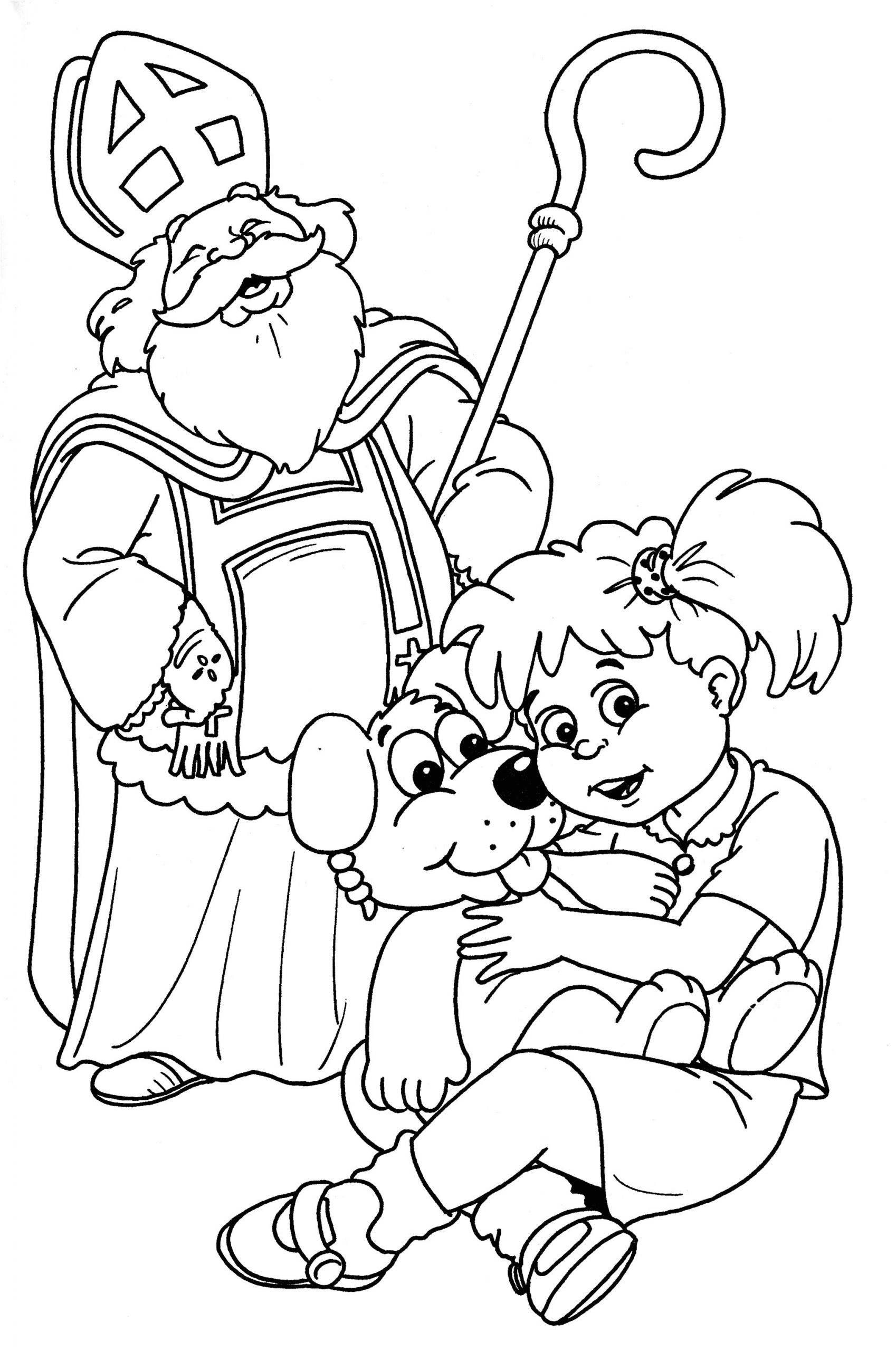 Saint Nicolas Coloriage A Imprimer Saint Nicolas 5 Coloriage Saint Nicolas Coloriages