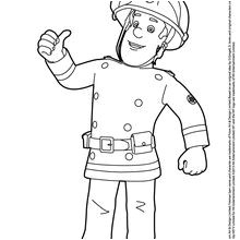 Sam Le Pompier Coloriage à Imprimer Coloriage Magique Addition Coloriage Sam Le Pompier Caserne