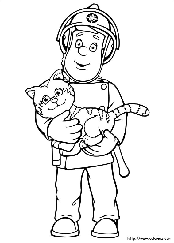 Sam Le Pompier Coloriage à Imprimer Coloriage Magique Addition Coloriage Sam Le Pompier Caserne