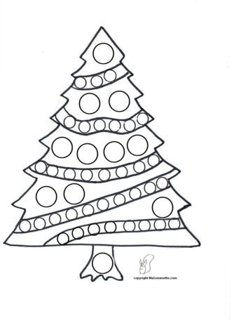 Sapin De Noel Pour Coloriage Blog