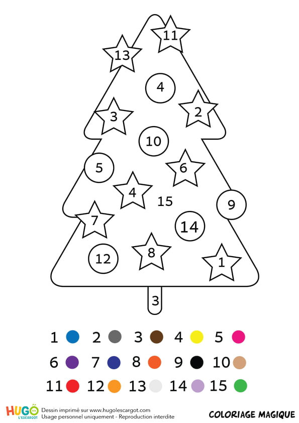 Sapin De Noel Pour Coloriage Dessin De No L Facile   Reproduire