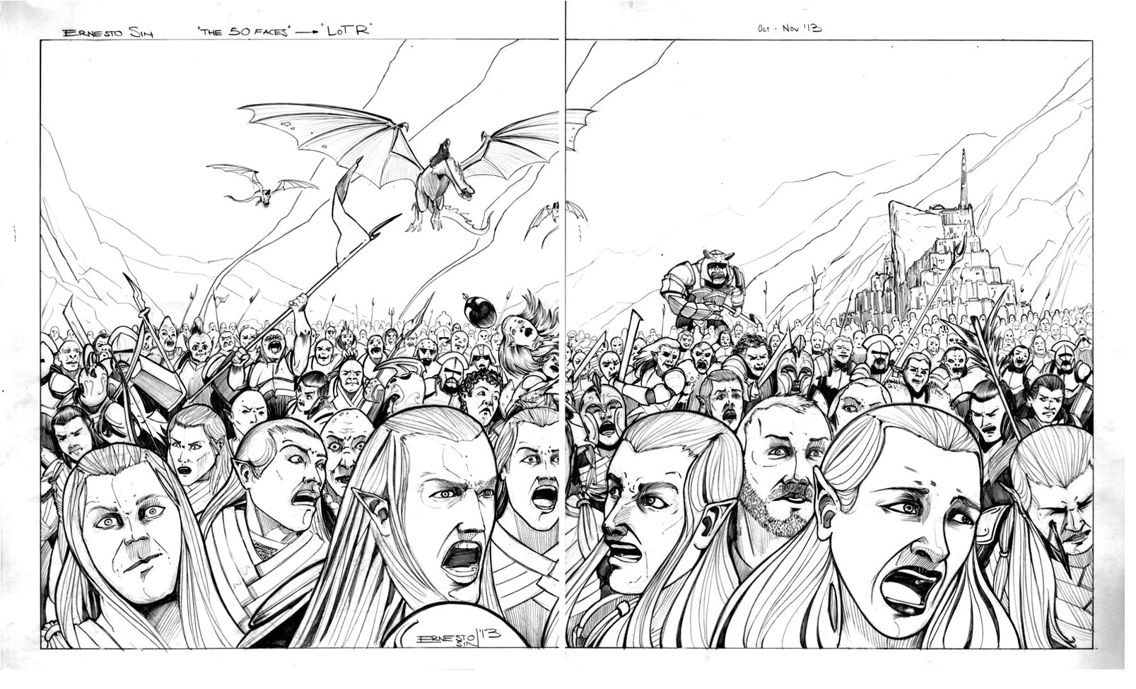 Seigneur Des Anneaux Coloriage Luxe Elfe Sur La Planche A Colorier – Marcorandazzo