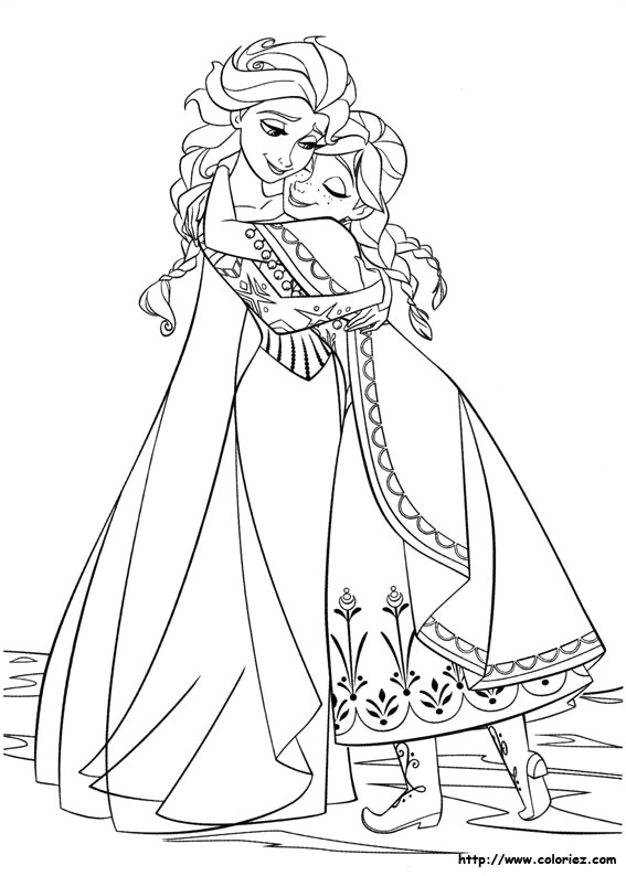 Set De Coloriage La Reine Des Neiges tout Les Dessin De La Reine Des Neiges