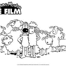 Shaun the Sheep Coloriage Coloriage Shaun Le Mouton Coloriages Coloriage à