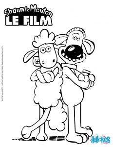 Shaun the Sheep Coloriage Coloriage204 Coloriage Shaun Le Mouton