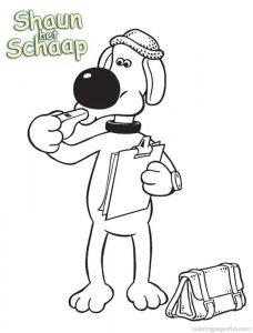 Shaun the Sheep Coloriage Shaun the Sheep Coloring Pages 2