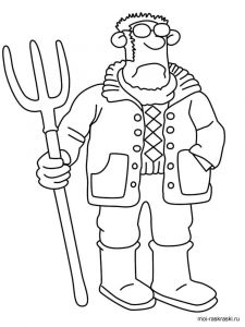 Shaun the Sheep Coloriage Shaun the Sheep Coloring Pages Free Printable Shaun the