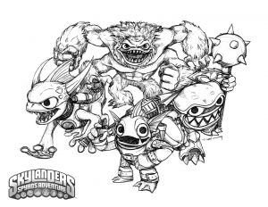 Skylander Coloriage à Imprimer Crabfu Blog Skylanders Speed Drawing & Coloring Pages