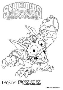 Skylander Coloriage à Imprimer Skylanders Coloriage Robot