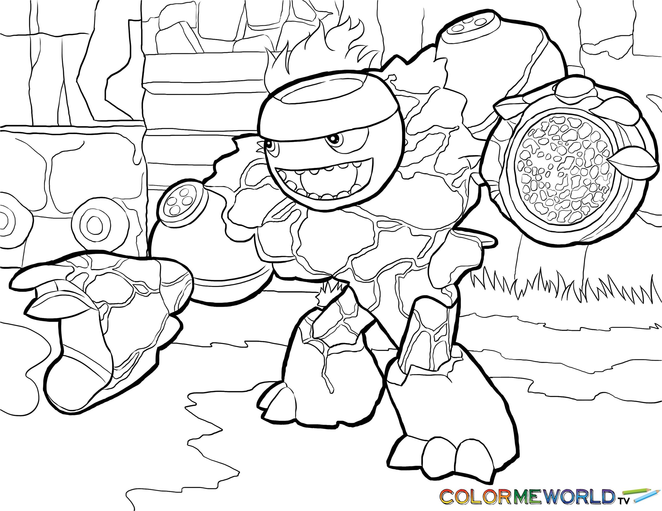 Skylanders Swap force Coloriage Skylanders Trap Team Coloring Pages at Getdrawings