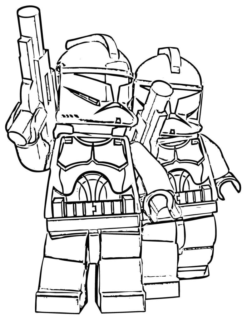 Star Wars Lego Coloriage Lego Star Wars Coloring Pages