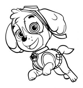 Stella Pat Patrouille Coloriage Coloriages Archive – La Pat Patrouille