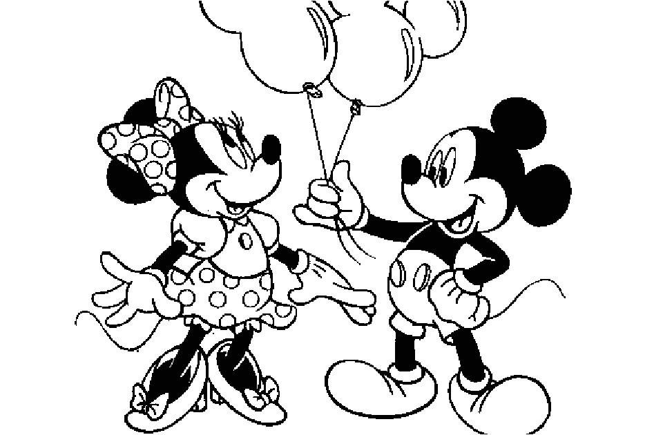 Table De Coloriage Minnie Coloriage Minnie 1 Ans Anniversaire