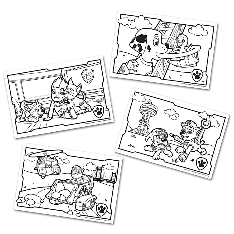 Table De Coloriage Pat Patrouille Acheter Paw Patrol Pupitre Rouleau De Coloriage Loisirs