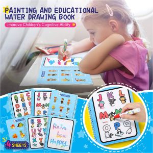 Tapis Coloriage Eau tomy Aquadoodle Sunyjoy 2 En 1 Tapis Aquadoodle 100 X 100 Cm Grand Tapis De Dessin Eau Enfant Jeu De Puzzle Tapis Doodle Avec 16 Accessoires Jouets éducatifs Pour