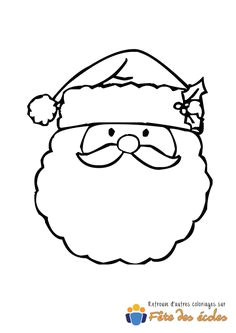 Tete De Pere Noel Coloriage Les 27 Meilleures Images De Tete De Pere Noel