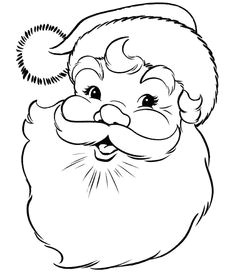 Tete De Pere Noel Coloriage Les 27 Meilleures Images De Tete De Pere Noel