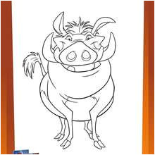Timon Et Pumba Coloriage Coloriages Disney Fr Hellokids