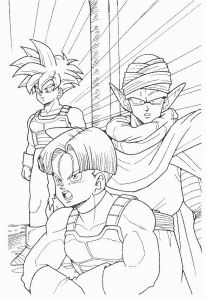 Tous Les Coloriages De Dragon Ball Z Coloriage Dragon Ball Z Les Beaux Dessins De Dessin