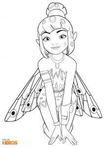 Tous Les Coloriages En Ligne Inspiration Coloriage De Mia Et Moi Gratuit