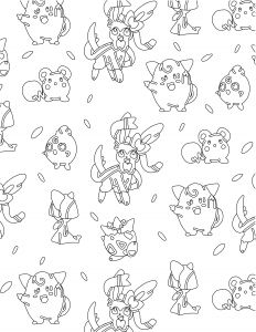 Tous Les Coloriages Pokemon Coloriage tous Les Pokemon