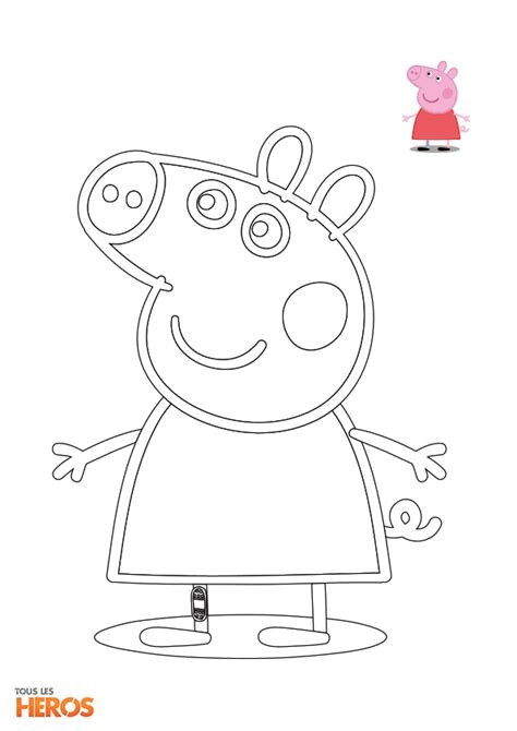 Tous Les Heros Coloriage Coloriages Pepa Pig   Imprimer Ecosia