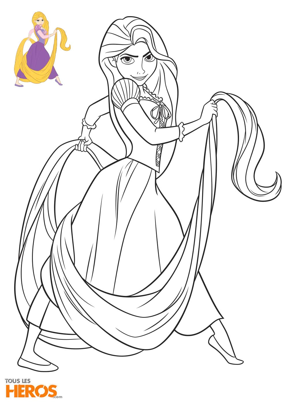 Tout Les Coloriage Disney Modele Dessin Princesse Facile