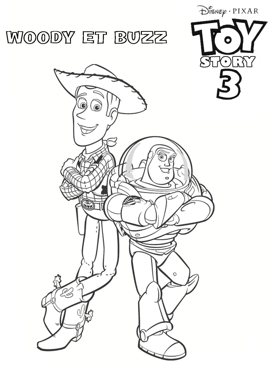 Toy Story Coloriage Gratuit Imprimer Coloriage toy Story 3 A Imprimer Gratuit