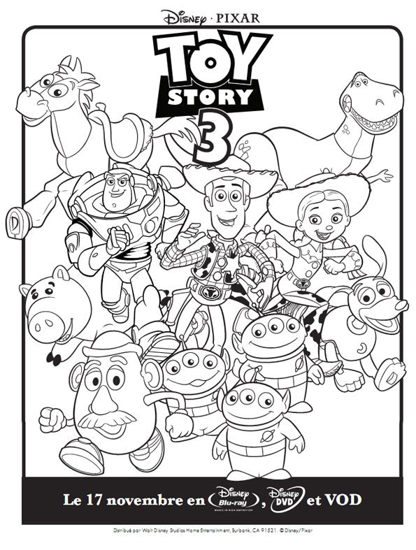 Toy Story Coloriage Gratuit Imprimer Coloriage toy Story Momes
