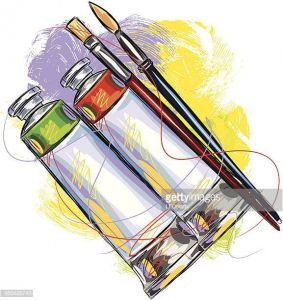 Tube De Peinture Coloriage Illustrations Et Dessins Animés De Tube De Peinture