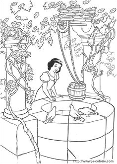 Vie De Prof Coloriage Les 14 Meilleures Images De Blanche Neige