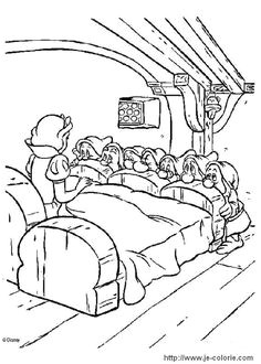 Vie De Prof Coloriage Les 14 Meilleures Images De Blanche Neige