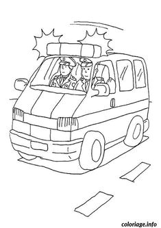 Voiture De Police Coloriage 53 Meilleures Images Du Tableau Voitures De Police