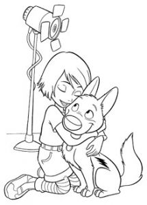 Volt Coloriage A Imprimer Coloriage Volt 1 Momes