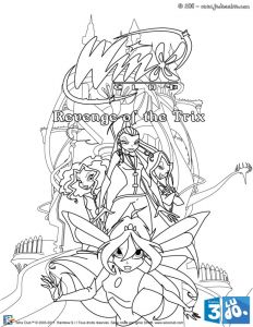 Winx Coloriage En Ligne Coloriages Coloriage Gratuit Winx Club Fr Hellokids with