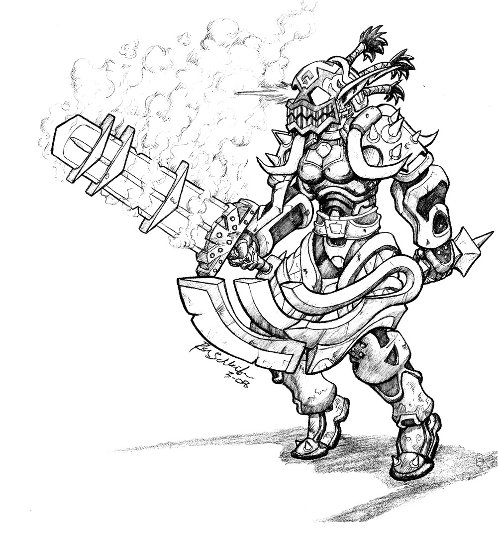 World Of Warcraft Coloriage Warcraft 55 Jeux Vidéos – Coloriages à Imprimer