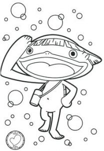 Yokai Watch Coloriage Gratuit Les 45 Meilleures Images De Coloriage Yokai