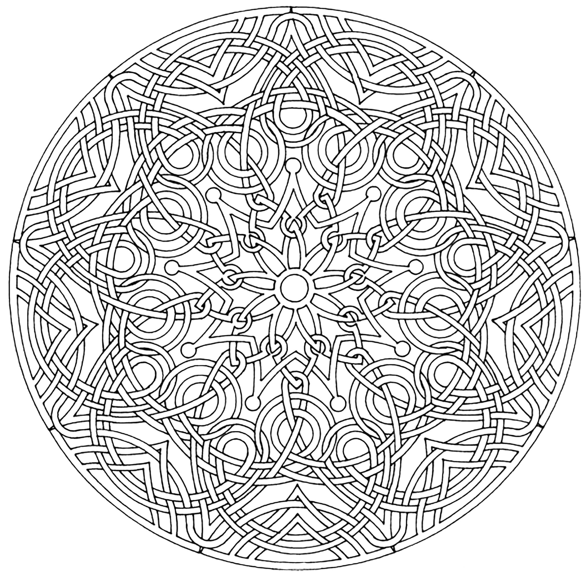Zen Coloriage Anti Stress Mandala Zen & Anti Stress Mandalas Zen & Anti Stress