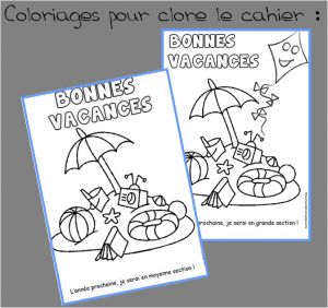 Coloriage Bonnes Vacances D été Bonnes Vacances