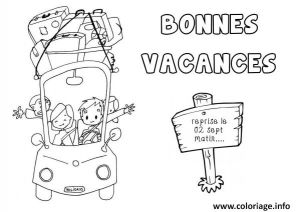 Coloriage Bonnes Vacances D été Coloriage Bonnes Vacances Ete Dessin Ete à Imprimer