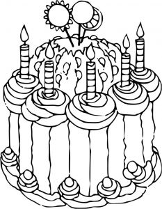 Coloriage De Gateau D Anniversaire En Maternelle Coloriage De Gateau D Anniversaire Beau Galerie Coloriage