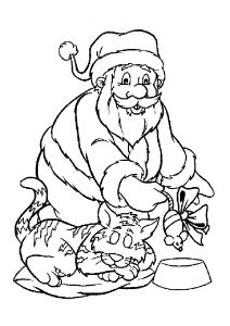 Coloriage De Noel à Imprimer Gratuit Hugo L Escargot Hugo L Escargot Coloriage Pere Noel