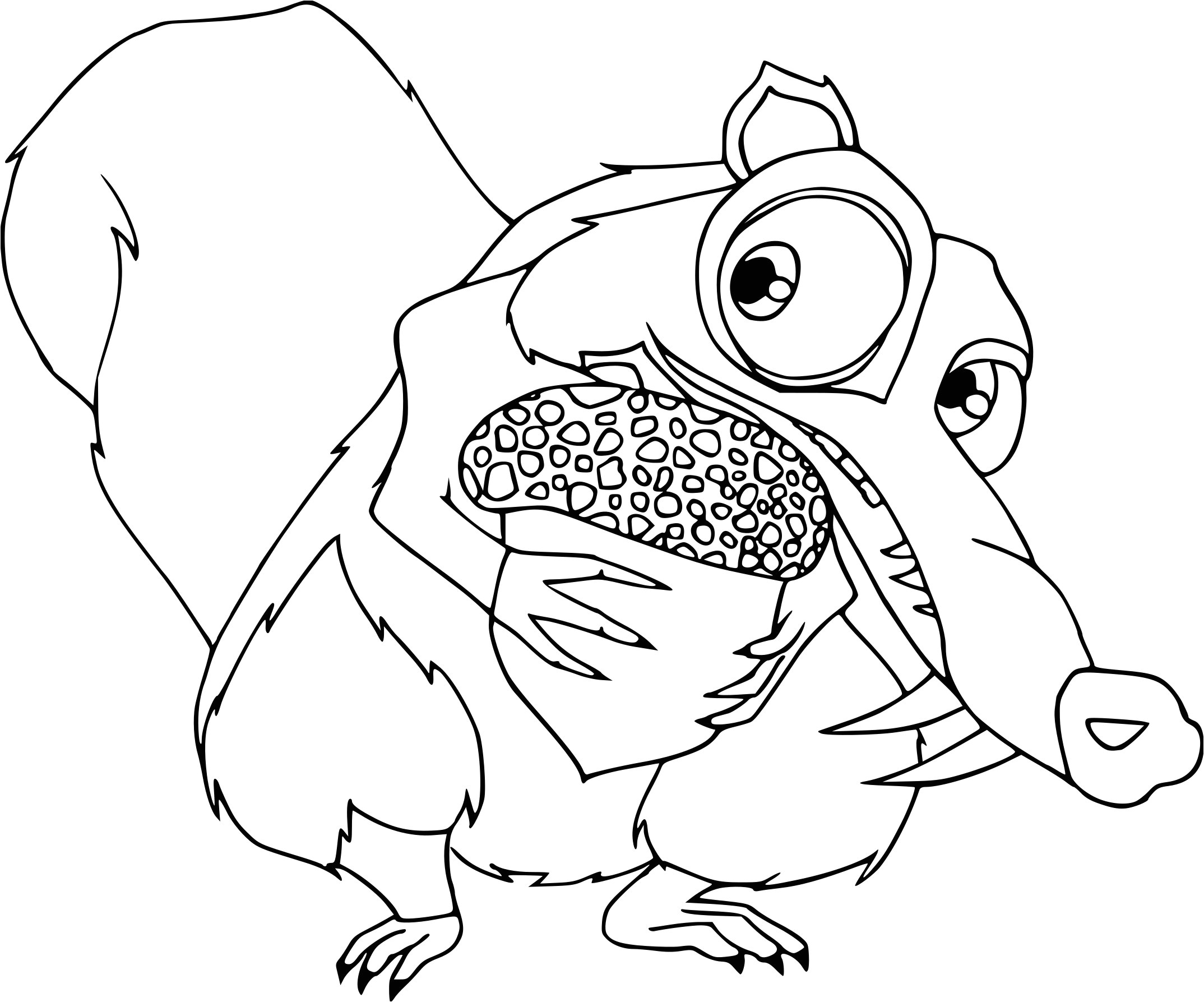 Coloriage L Age De Glace 3 A Imprimer L Age De Glace 3 Coloriage